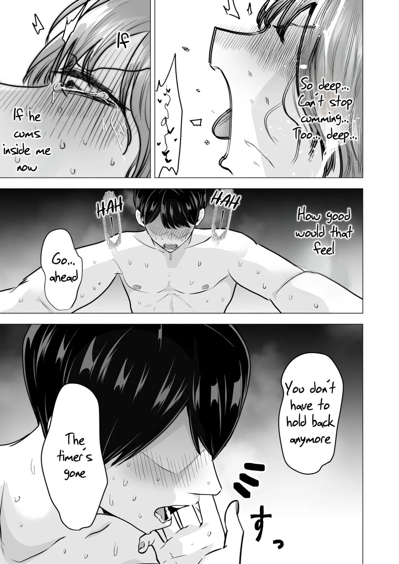 Hentai Manga Comic-I Called an Escort Service, and My Old Classmate Showed Up - Day 6 of Polynesian Sex-Read-74